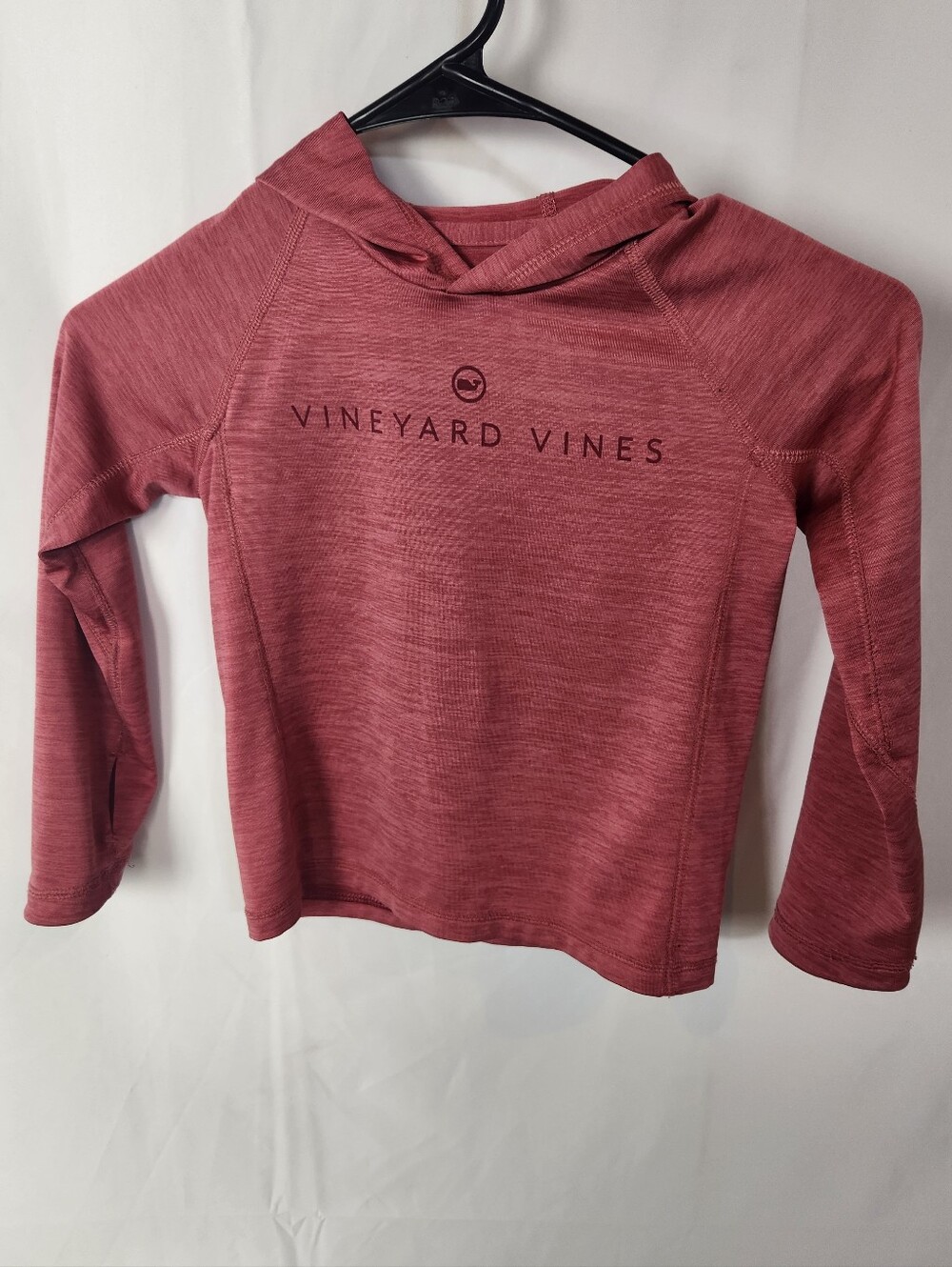 Vineyard Vines Performance Hooded Rash Guard Shirt 4T Red UPF Swim Beach